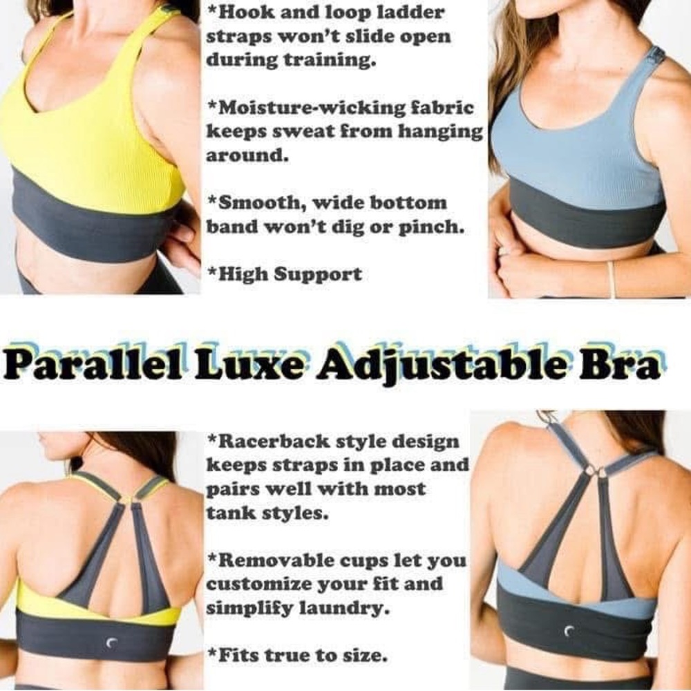 Zyia Parallel Luxe Adjustable Bra - image 2